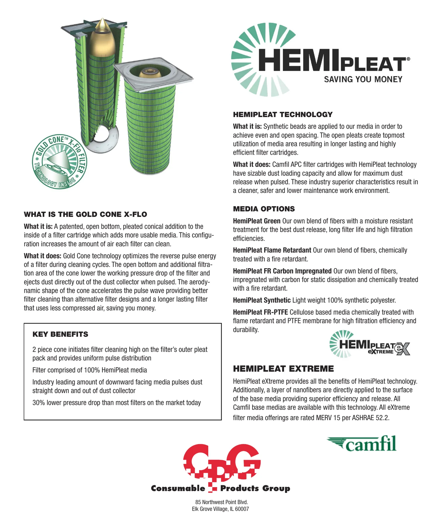 Filters flyer