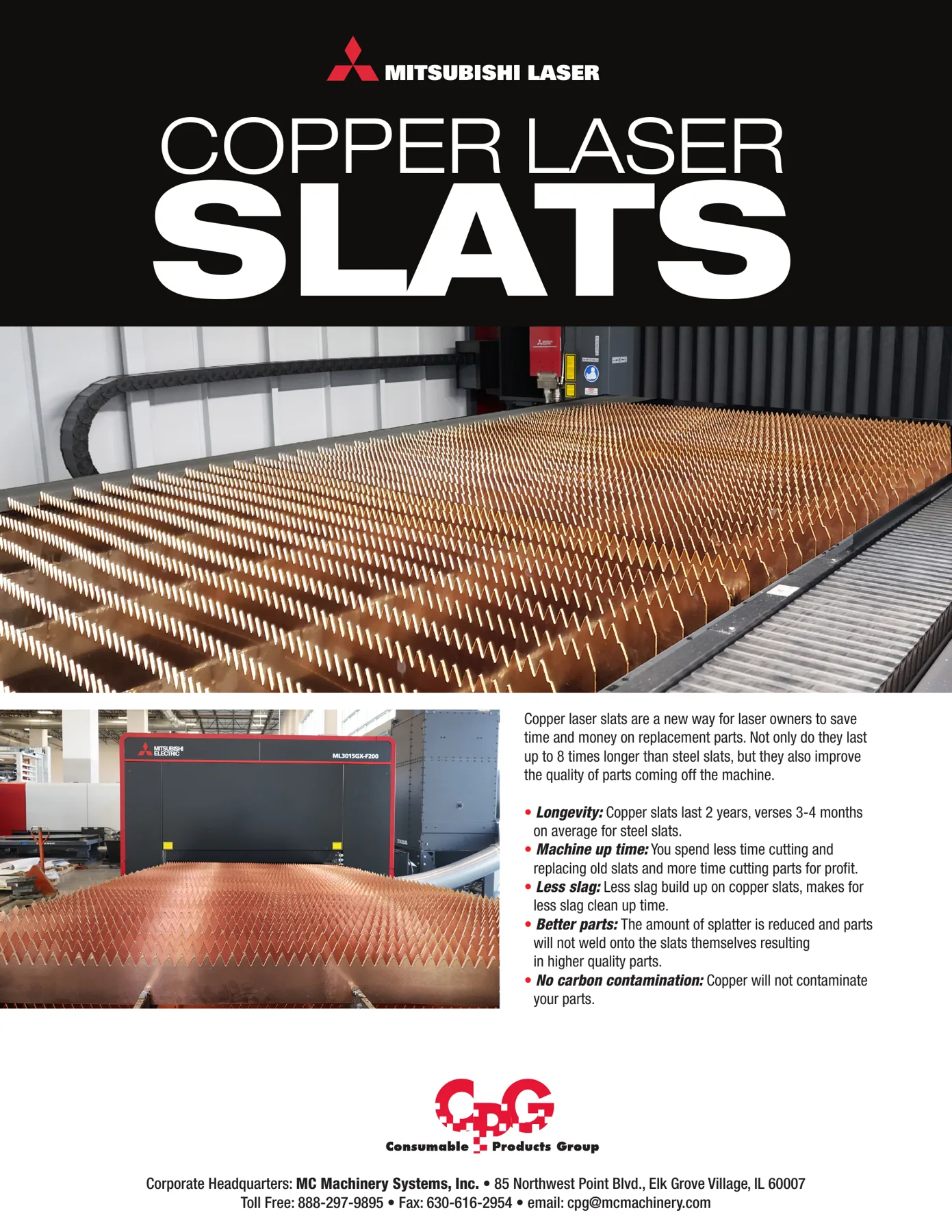 Copper Slats flyer